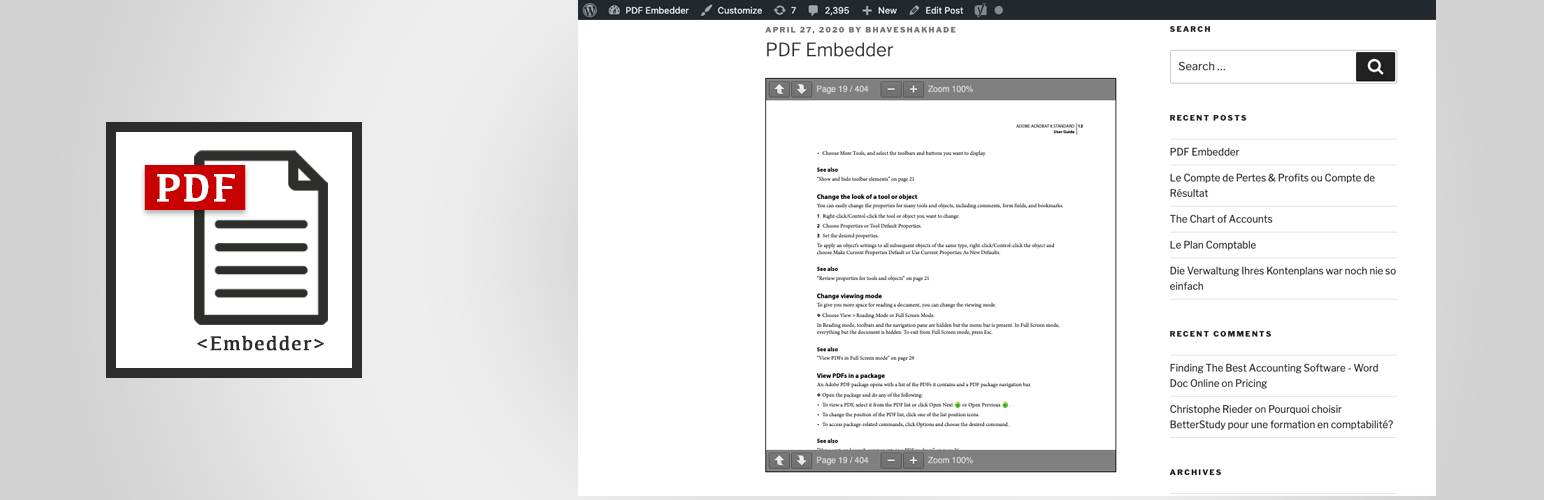 Pdf Embedder Premium Pdf Plugins For Wordpress